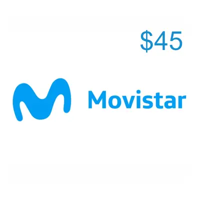 Movistar $45 Mobile Top-up SV