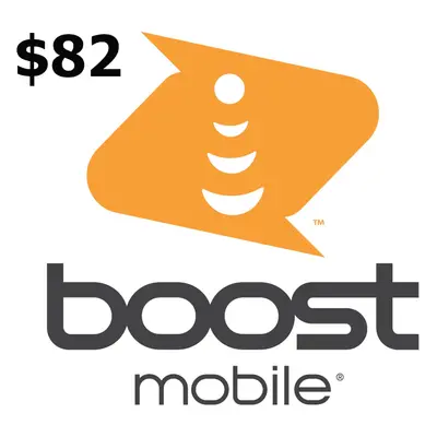 Boost Mobile $82 Mobile Top-up US