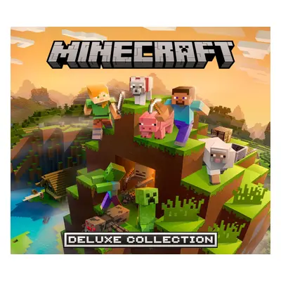 Minecraft Deluxe Collection with Java & Bedrock Edition for PC IN Windows 10 CD Key