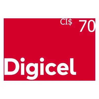 Digicel CI$70 Mobile Top-up KY