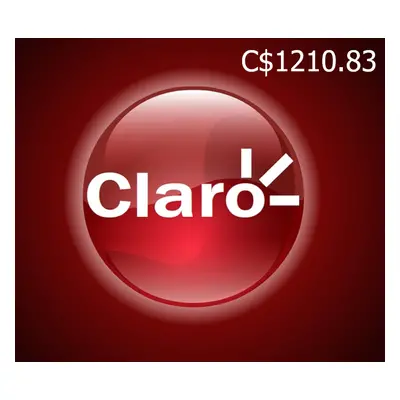 Claro C$1210.83 Mobile Top-up NI