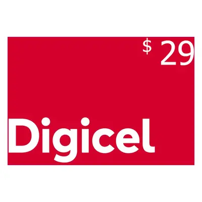 Digicel $29 Mobile Top-up VG