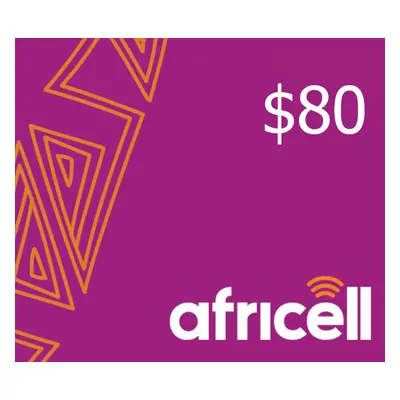 Africell $80 Mobile Top-up CG