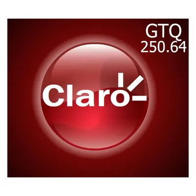 Claro 250.64 GTQ Mobile Top-up GT