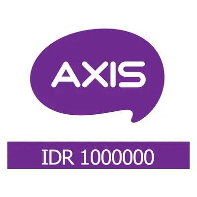 Axis 1000000 IDR Mobile Top-up ID