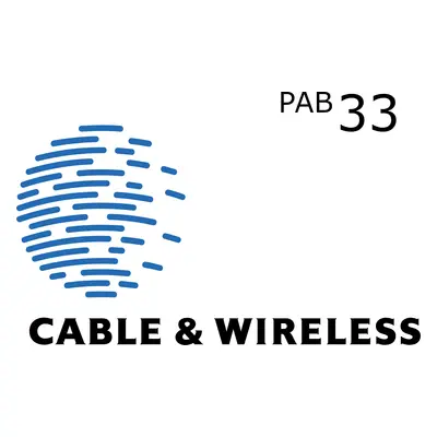 Cable and Wireless 33 PAB Mobile Top-up PA