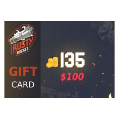 Rusty Rocket 100$ Coin Gift Card