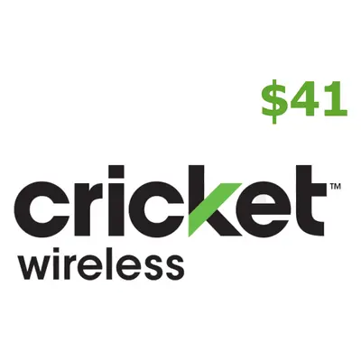 Cricket $41 Mobile Top-up US