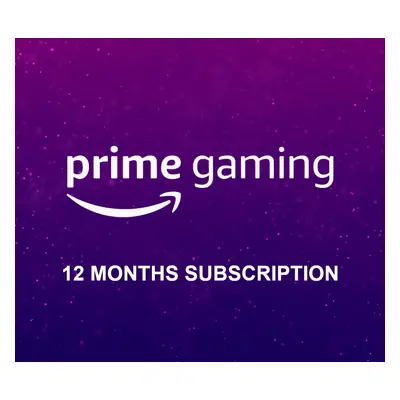 Amazon Prime Gaming 12 Months Subscription ACCOUNT