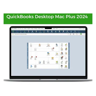 Quickbooks Desktop Plus for Mac 2024 US Key (1 Year / 1 PC)