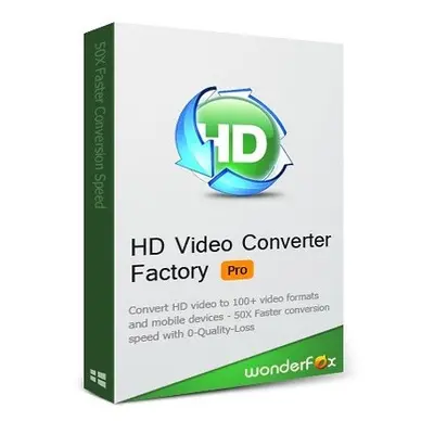 Wonderfox: HD Video Converter Factory Pro Key (Lifetime / 1 PC)