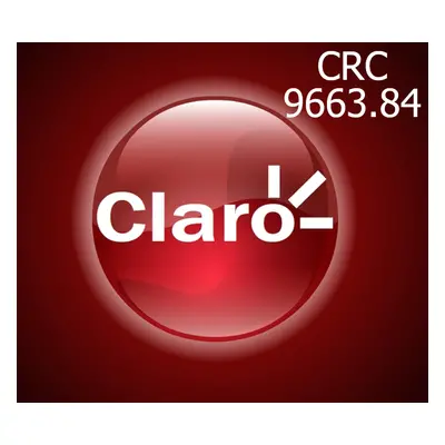 Claro 9663.84 CRC Mobile Top-up CR