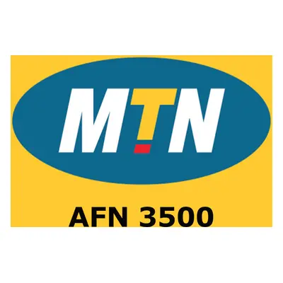 MTN 3500 AFN Mobile Top-up AF