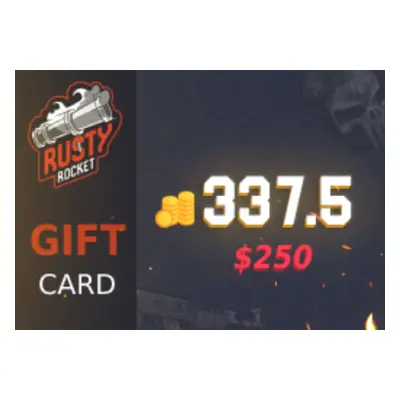 Rusty Rocket 250$ Coin Gift Card