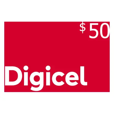 Digicel $50 Mobile Top-up MQ