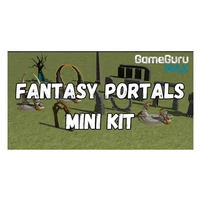 GameGuru MAX - Low Poly Mini Kit: Fantasy Portals DLC Steam CD Key