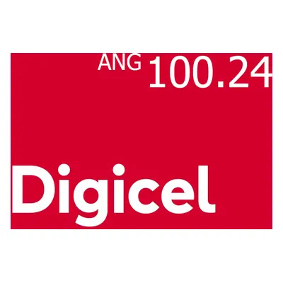 Digicel 100.24 ANG Mobile Top-up CW