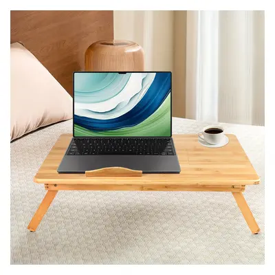 TEMU Laptop Folding Table, 66x35x30cm, Portable Bed Tray, Bed Table Laptop With Adjustable Tray,