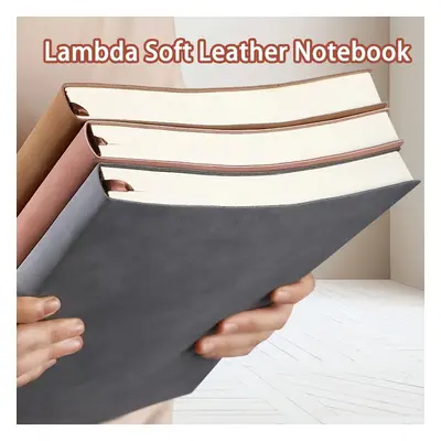 TEMU Soft Leather Notebook â Personalized, , With Soft Cover And Bookmark, Extra Journal For B