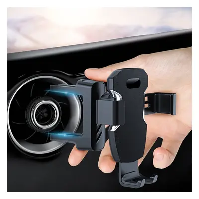 TEMU Car Round Air Outlet Mobile Phone Holder, Round Air Outlet Mobile Phone Gravity Holder, Car