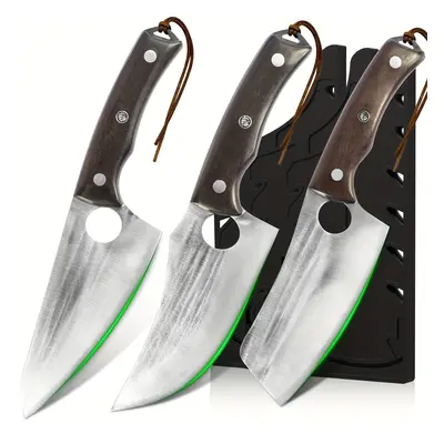 6pcs Knife Set Knife Knife, Steel Meat Cutting Knife For Bbq