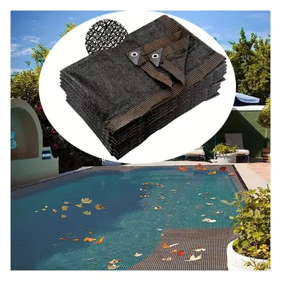 1pc Leaf Net Pool Cover, Protective Net Cover, Used For All-weather Outdoor Cover Of Underground