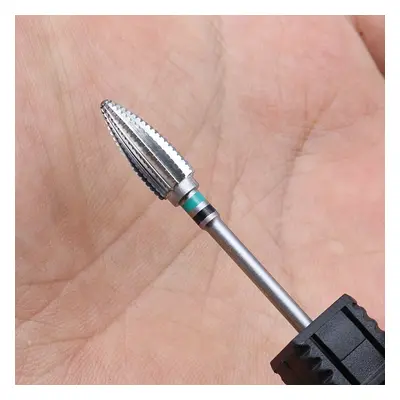 Tungsten Steel Nail Drill Bit, 1pc - Professional Large Spiral Tapered Barrel Carbide Milling Cu