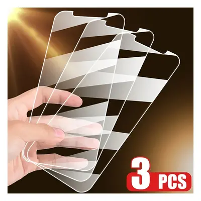 TEMU 3-pack Tempered Glass Screen Protectors For Iphone 15/14/13/12/11 Pro Max, Pro, 7/8/se/xs/x