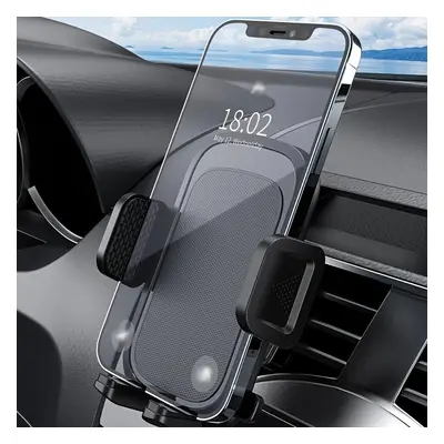 TEMU 1pc Car Air Outlet Mobile Phone Holder, Car Holder Fixing Clip, Black Car Phone Holder, Car