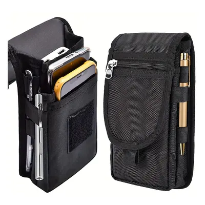 TEMU Phone Holster, Belt Phone Protective Bag, Large Smartphone Pouch Phone Holder, Phone Bag Fo