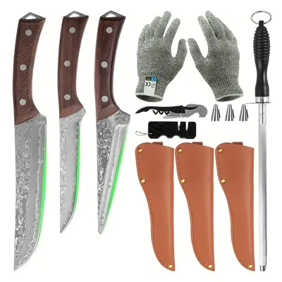 Knife Set Knife Knifewith Steel Knife Knife Knife For , , Bbq