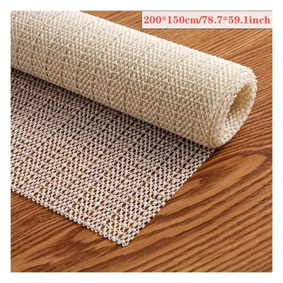 TEMU 1pc Silicone Pvc Non-slip Mat, Practical Net Cloth Mat For Any Hard Surface Floors, Sofa Ma