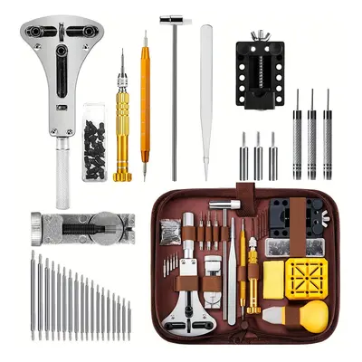 TEMU 149pcs Watch Repair Tool Kit With Alloy Case , Spring Bar Tool, Screwdrivers, Manual – Prof