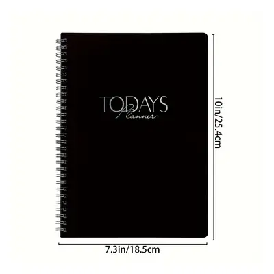 TEMU Trees Stylish Daily Planner - & Organize Tasks, To-do List Notebook For School Or Office, 7