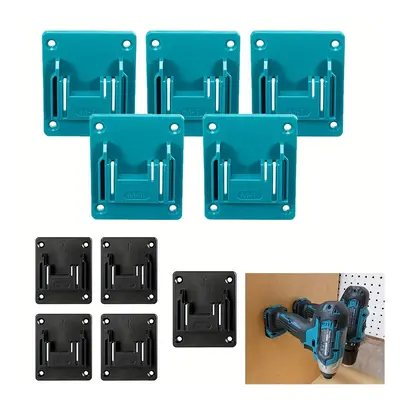 5pcs Abs Plastic Tool For Makita/bosch 18v -ion - -mounted , Install Included, For Workbenches &