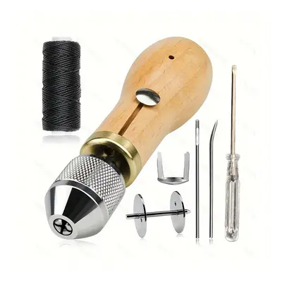 TEMU Sewing Awl Kit Speedy , Diy Tool For & Shoemaking, Includes Sewing , Coils, , And Thread