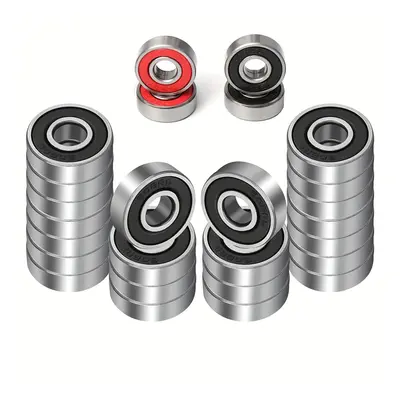 TEMU 10pcs 608-rs 608rs Ball Bearing Double Rubber Sealed Shielded 8mm X 22mm 7mm Miniature Deep