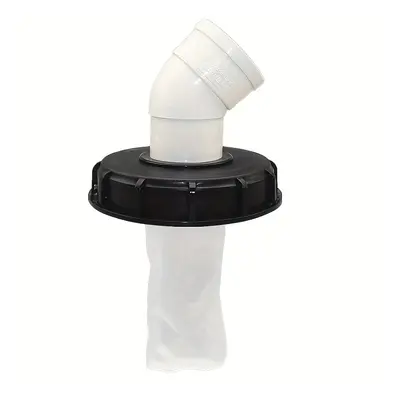 Plastic Ibc Tote Tank Cover With Degree Elbow Adapter, Durable Water Tank Accessories, Filter Li