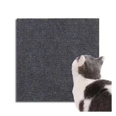 TEMU Cat Scratching Mat - Wall-mounted, Non-shedding Fiberboard Climbing Pad For Cats