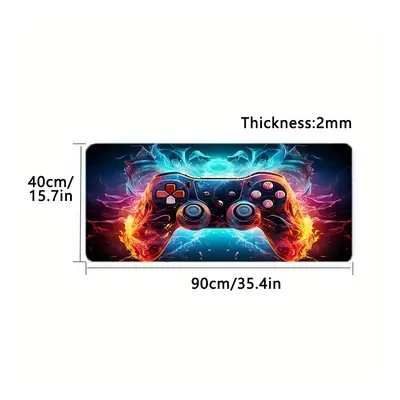 Fashionable Design Game Controller Mouse Pad, Gamepad Computer Game Keyboard Pad,large Thermal C