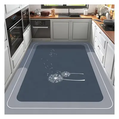 TEMU Letter Absorbent Floor Mat, Anti Slip Fully Kitchen Floor Mat Foot Mat Quick Drying Diatoma