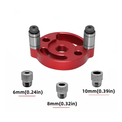 1 Set, Dowel Drill Guide, Pocket Hole Jig, 6/8/10mm Self-centering Vertical Doweling Jig, Drill 