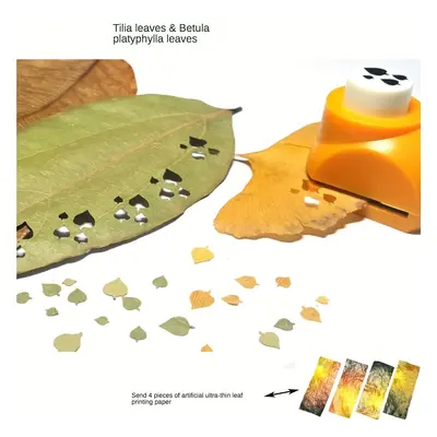 TEMU 1set Of Diy Leaf Makers For Model , For Planner Scene Decoration, And Personal Planning, Se