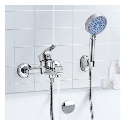 TEMU Bath Tap With Hand Shower, Waterfall Tap, Brass Mixer Tap Shower With Functions, Bath Tap W