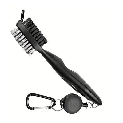 TEMU Golf Dual-sided Cleaning Brush: Multi-functional Club Head Cleaner With Nylon And Steel Bri