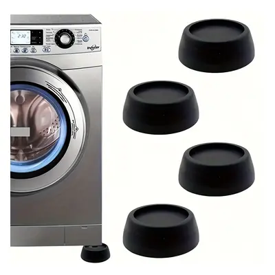 TEMU 4pcs Premium Tpr Rubber Anti-vibration Washing Machine Foot Pads - Non-slip, Shock-absorbin