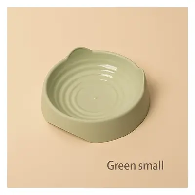 TEMU Cat Ear Shaped Cat Bowl, Plastic Cat Food Bowl Water Bowl Snack Basin, Pet Feeding Supplies