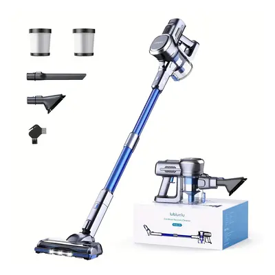 TEMU Free-standing Vacuum Cleaner 25kpa, Lubluelu Powerful Lightweight Cordless In Stick Vacuum 