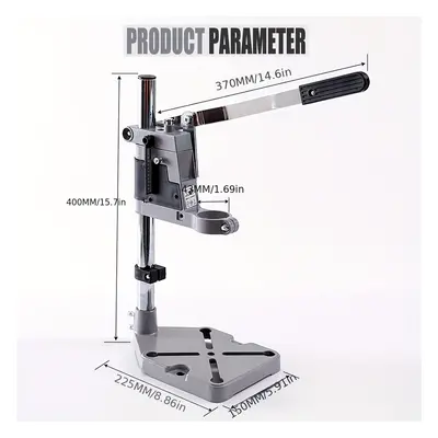 TEMU 1set Hand Drill Table Drill Bracket Miniature Table Drill Multifunctional Bracket Home Work