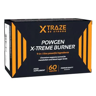 X-Treme Burner - Fitness brucia grassi con un effetto termogenico. capsule | PowGen XTraze